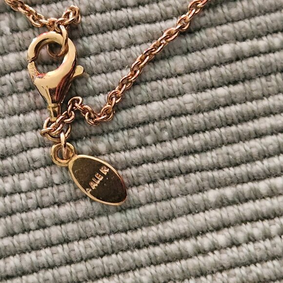 Pandora Logo Pavé Circle Collier Necklace - Picture 10 of 11